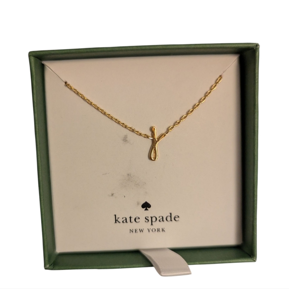 NWT Kate Spade New York One In A Million "j" Initial Pendant Necklace